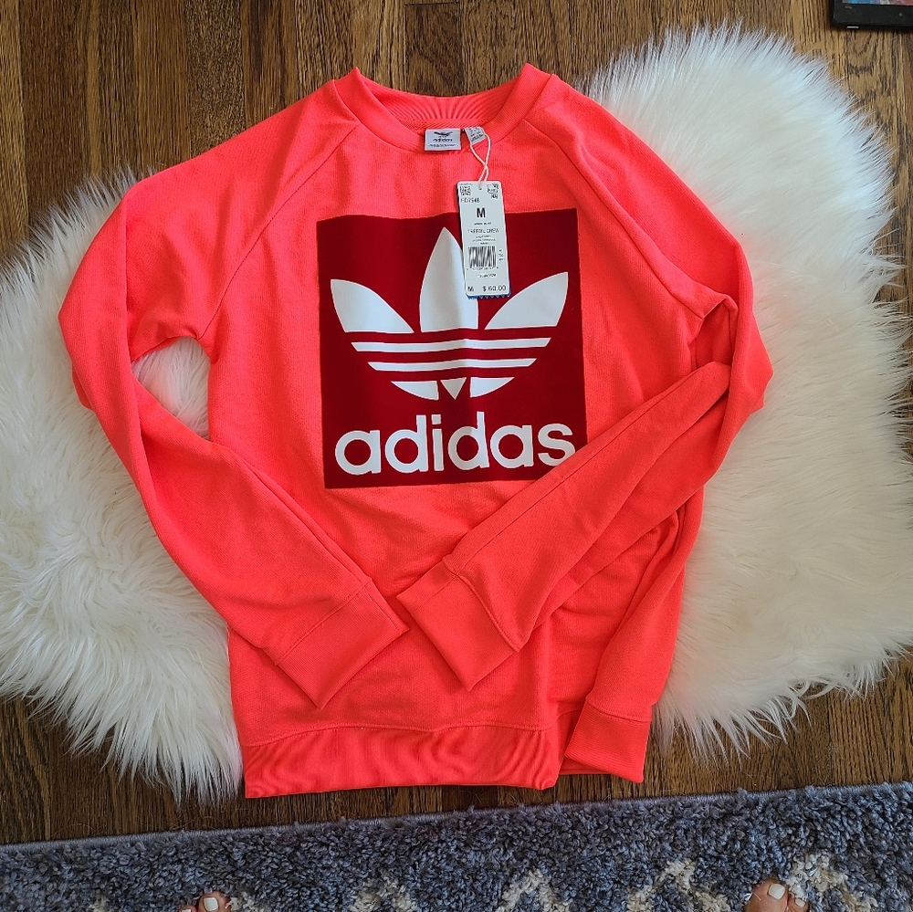 Womens Adidas Trefoil Crew